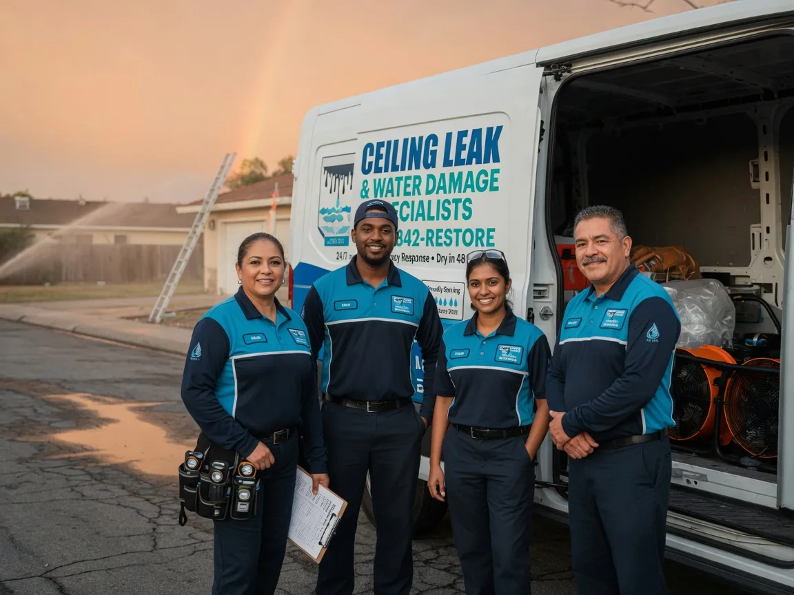 Ceiling Leak Cleanup company in West Burlington, IA